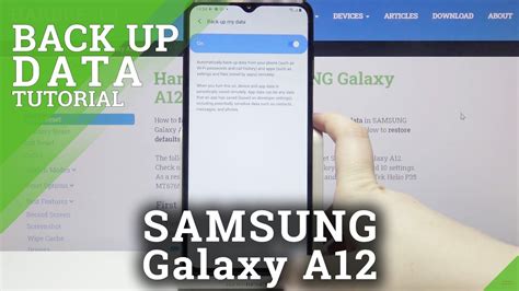 how to save data on samsung a12