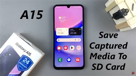 how to save data on samsung a15
