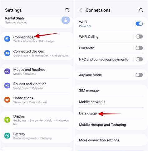 how to save data usage on samsung phone