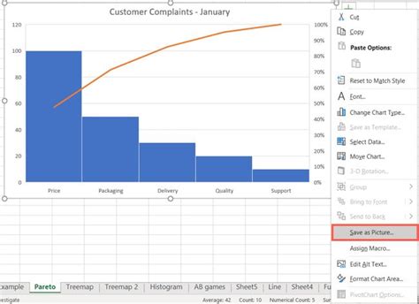 how to save excel chart as svg