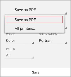 how to save file as pdf in word mobile