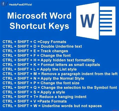 how to save file in word shortcut key