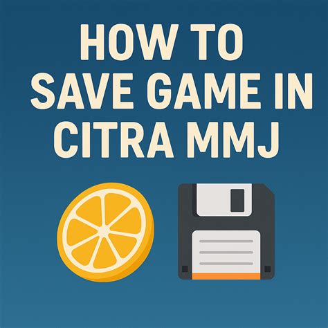 how to save game in citra android