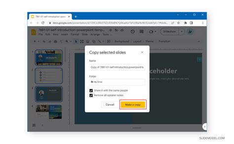 how to save google slides without speaker notes