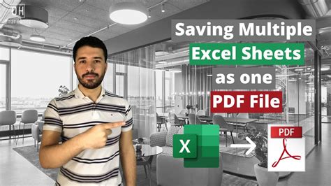 how to save individual sheets in excel as pdf