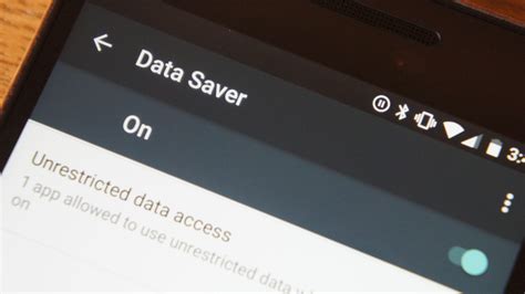 how to save mobile data on android