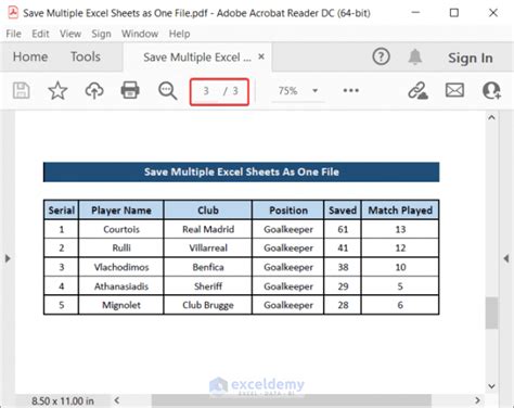 how to save multiple excel sheets as one file