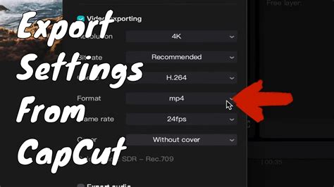 how to save settings in capcut
