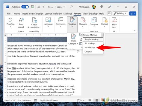 how to save track changes in word
