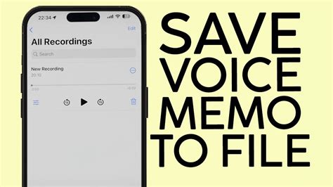 how to save voice memo from iphone to pc