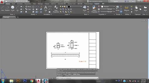 how to scale in autocad layout xp