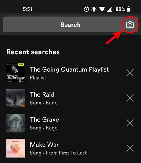 how to scan a spotify code on android