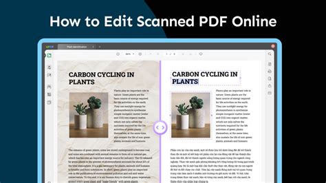 how to scan and edit a pdf