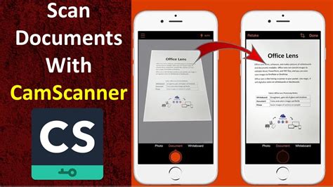 how to scan in camscanner