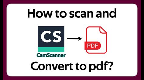 how to scan pdf file in camscanner