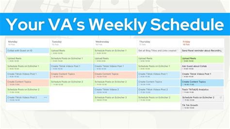 how to schedule appointments as a virtual assistant