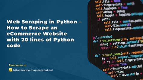 how to scrape text from a website python