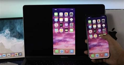 how to screen mirror iphone to macbook wirelessly