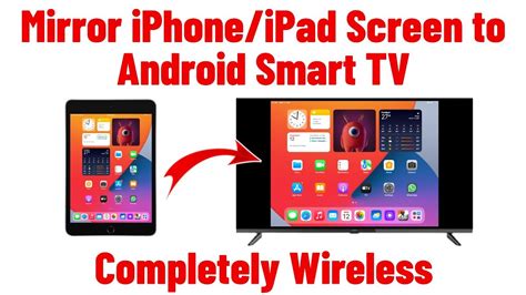 how to screen mirror iphone to tv wirelessly