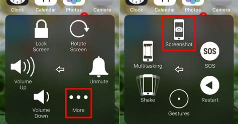 how to screenshot if side button is broken iphone