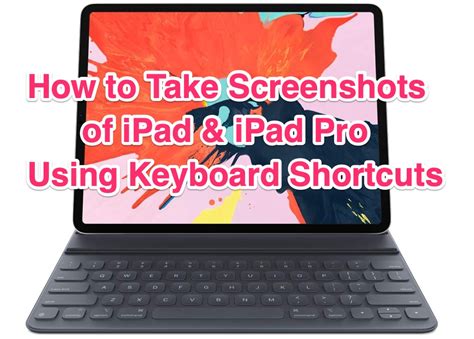 how to screenshot on ipad using magic keyboard