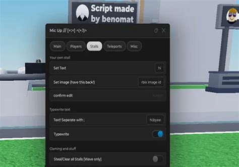 how to script on roblox mic up