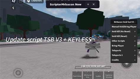 how to script on roblox tsb