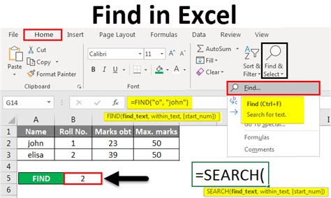 how to search in excel sheet on mac