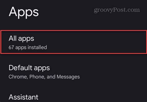 how to see all apps on android tablet