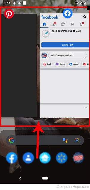 how to see all open apps on android