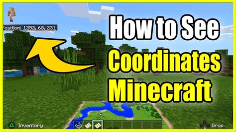 how to see coordinates in minecraft