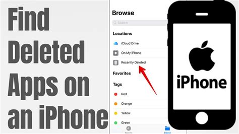 how to see deleted apps on iphone 11