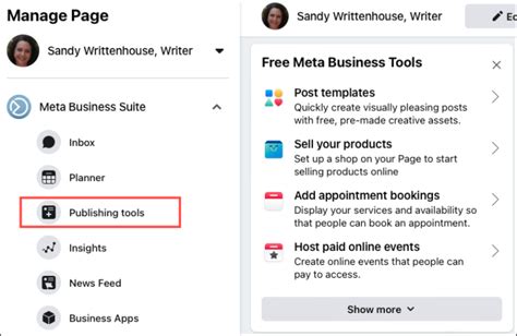 how to see draft post in fb page