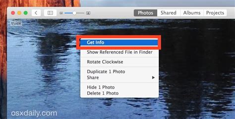 how to see exif data for video on mac