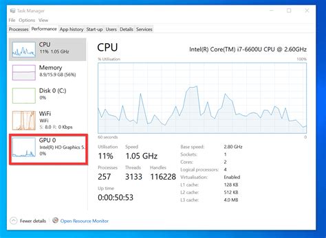 how to see gpu performance on pc