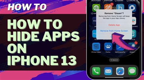 how to see hide apps in iphone 13