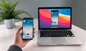 how to see my android phone on my mac