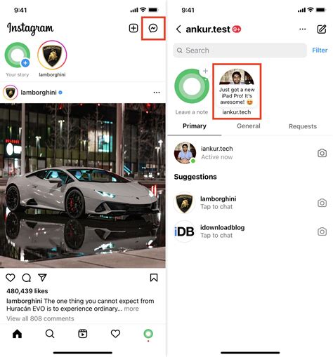 how to see notes in instagram pc