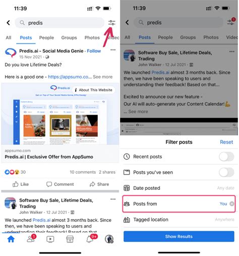 how to see old posts on facebook groups
