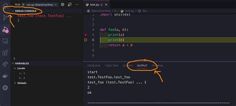 how to see output in vscode