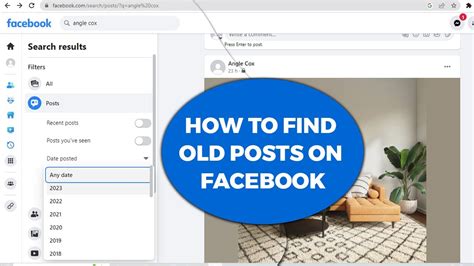how to see previous posts on fb