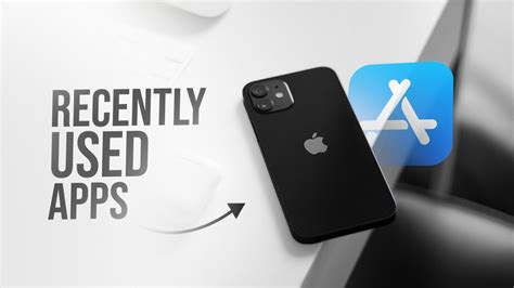 how to see recently used apps on iphone 11