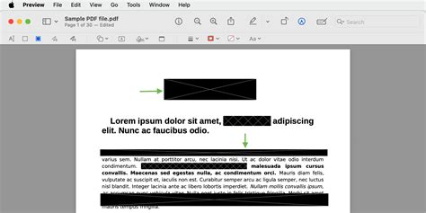 how to see redacted text in pdf