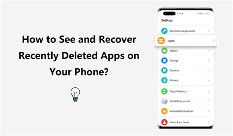 how to see your recently deleted apps on android