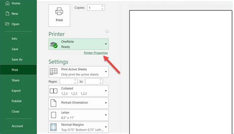 how to select color print in excel