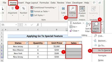 how to select filter cells in excel