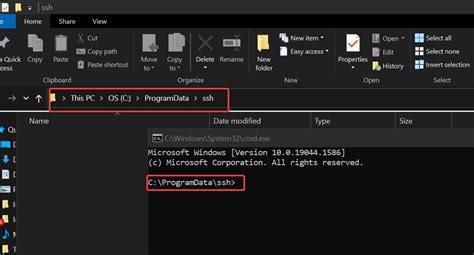 how to select folder in cmd
