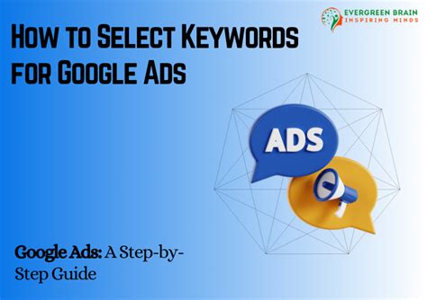 how to select keywords for google ads
