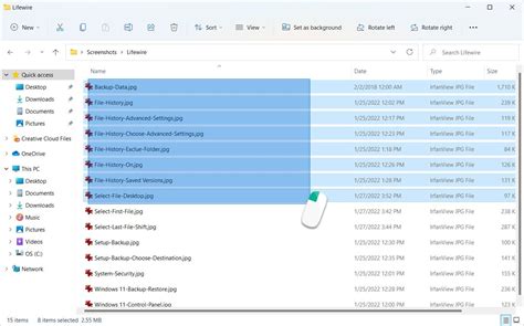 how to select multiple files on windows to upload