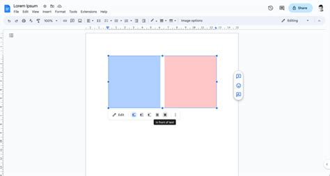 how to select multiple items in google docs
